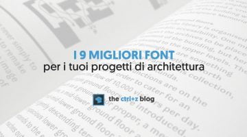 9 font per l’architettura che non devono mancare nella tua libreria + come usarli e abbinarli